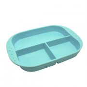 <b>Silicone Little Bites Divided Plate</b>