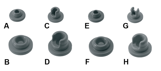 <b>Butyl rubber stoppers for injection vials medical mold</b>